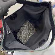 Kitlife Gucci Gucci Men Large Tote Bag In Black & White GG Canvas 35x39.5x14cm  - 5
