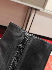 Kiltife Christian Louboutin Turela Boots Calfskin Black 55mm  - 4