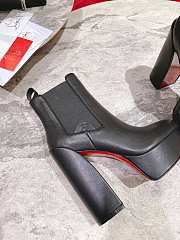 Kitlife Christian Louboutin Black Movidastic 130 Boots - 4