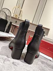 Kitlife Christian Louboutin Turelastic 55mm Low Boots Black  - 3