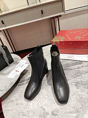 Kitlife Christian Louboutin Turelastic 55mm Low Boots Black  - 2