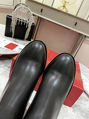 Kitlife Christian Louboutin Booty Lock Boots 70mm Black  - 6