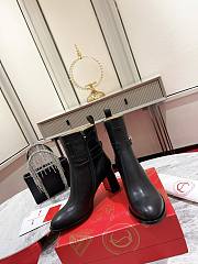 Kitlife Christian Louboutin Booty Lock Boots 70mm Black  - 5