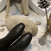 Kitlife Christian Louboutin Spike Accents Leather Chelsea Boots Black - 5