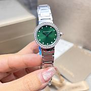 Kitlife Bvlgari LVCEA Wrist Watch With Diamond In Silver / Red / Green - 6
