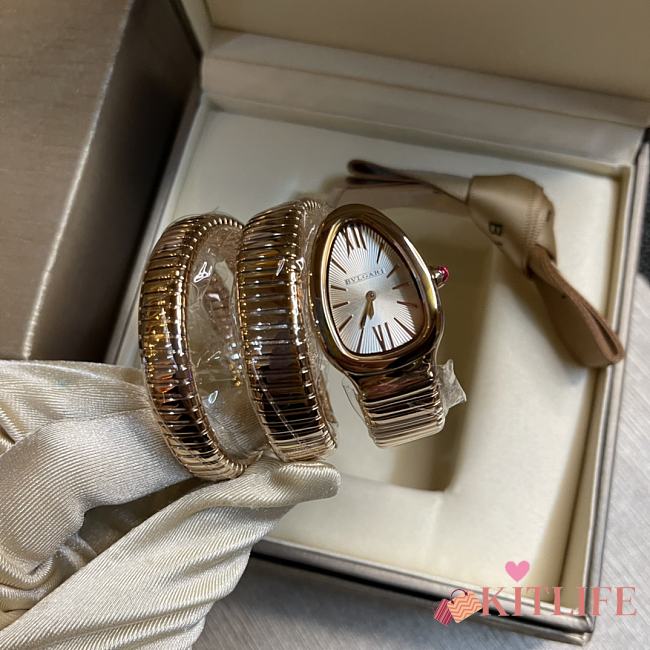 Kitlife Bulgari Serpenti Watch in Rose Gold - 1