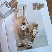 Kitlife Bvlgari Ovale Women Watch In Gold/ Siver  - 2