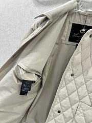 Kitlife Loro Piana Quilted Jacket Off-White - 4