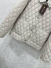 Kitlife Loro Piana Quilted Jacket Off-White - 5