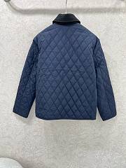 Kitlife Loro Piana Quilted Jacket Dark Blue - 6