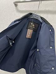 Kitlife Loro Piana Quilted Jacket Dark Blue - 4