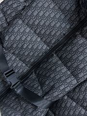 Kitlife Dior DiorAlps Belted Puffer Jacket Black Oblique Quilted Technical Taffeta - 4