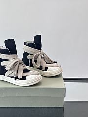 Kitlife Rick Owens Drkshdw Five-Pointed Star High-Top Sneakers - 3