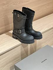 Kitlife Balenciaga Venom Motorcycle Boots Black  - 1