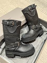 Kitlife Balenciaga Venom Motorcycle Boots Black  - 2