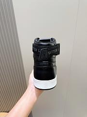 Kitlife Louis Vuitton Beverly Hills Men's High-top Sneakers Black  - 5