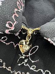 Kitlife Chanel Embroidered Wool Crepe Jacket Black & Multicolour - 6