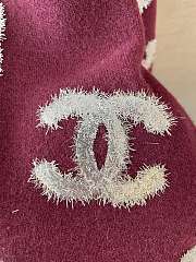 Kitlife Chanel Cashmere Cardigan In Black / Red - 3