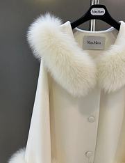 Kitlife Max Mara Double-Faced Cashmere Coat White - 2
