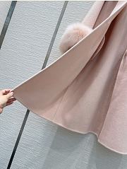 Kitlife Max Mara Double-Faced Cashmere Coat Pink - 5