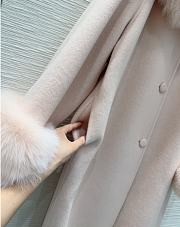 Kitlife Max Mara Double-Faced Cashmere Coat Pink - 3