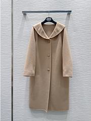 Kitlife Max Mara Double-Faced Cashmere Coat Beige - 6