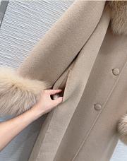 Kitlife Max Mara Double-Faced Cashmere Coat Beige - 3