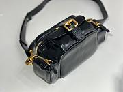 Kitlife Chloe Small Double Carry Leather Camera Bag Black W0653 25x12x12cm  - 5