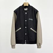 Kitlife Dior Diorling Varsity Jacket Black Wool Blend - 1