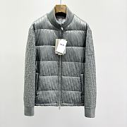 Kitlife Dior Oblique Down Jacket Gray  - 1