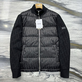 Kitlife Dior Oblique Down Jacket Black