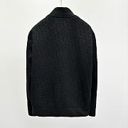 Kitlife Dior Oblique Down Jacket Black - 5