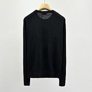 Kitlife Dior Sweater Black Wool Jersey with Christian Dior Paris Tag  - 6