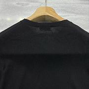 Kitlife Dior Sweater Black Wool Jersey with Christian Dior Paris Tag  - 4