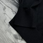 Kitlife Dior Sweater Black Wool Jersey with Christian Dior Paris Tag  - 2