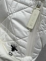 Kitlife Dior Quilted Reversible Eco-Fur Vest White - 2