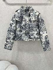 Kitlife Dior 25 Classic Jungle Animal Tiger Pattern  Down Jacket - 1