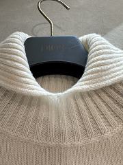 Kitlife Dior 25 DiorAlps Mock Neck Cardigan with Gold-Tone Dior Star Motif - 6