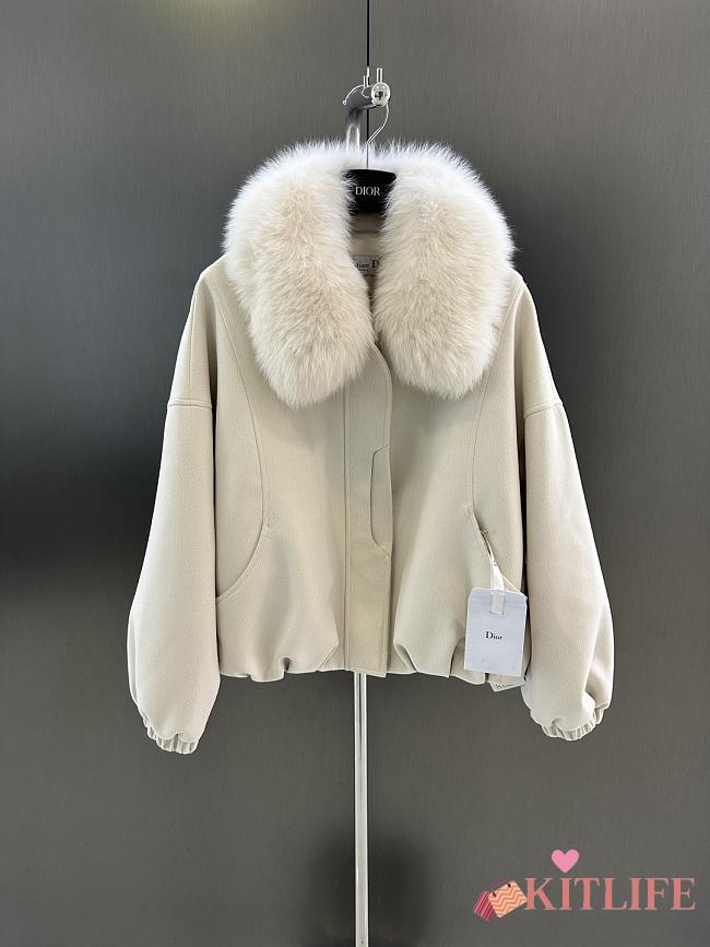 Kitlife Dior Goose Down Jacket Cream - 1