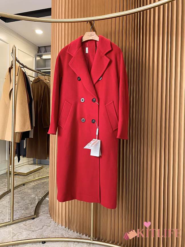 Kitlife Max Mara Icon Coat Red - 1