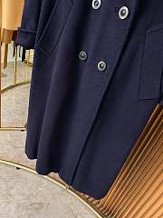 Kitlife Max Mara Icon Coat Dark Blue - 4