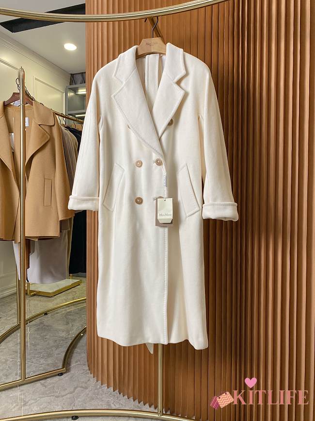 Kitlife Max Mara Icon Coat White - 1