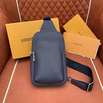 Kitlife Louis Vuitton Avenue PM Crossbody Bag Dark Blue M15269 33x16x6cm