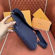 Kitlife Louis Vuitton Avenue PM Crossbody Bag Dark Blue M15269 33x16x6cm - 4
