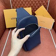 Kitlife Louis Vuitton Avenue PM Crossbody Bag Dark Blue M15269 33x16x6cm - 6