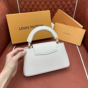 Kitlife Louis Vuitton Capucines East-West Mini Bag White M14393 22x12x8cm - 3