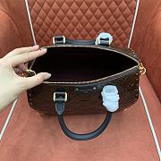 Kitlife Louis Vuitton Speedy Trunk 25 Bag Dark Brown M26392 27x20x15cm - 2