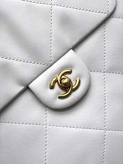 Kitlife Chanel Maxi Hobo Bag White AS5839 53x43x9cm  - 5