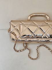 Kitlife Chanel Large Flap Bag With Handle Gold AS5807 12.5x30x5cm - 6