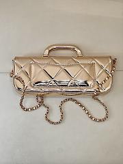 Kitlife Chanel Large Flap Bag With Handle Gold AS5807 12.5x30x5cm - 2